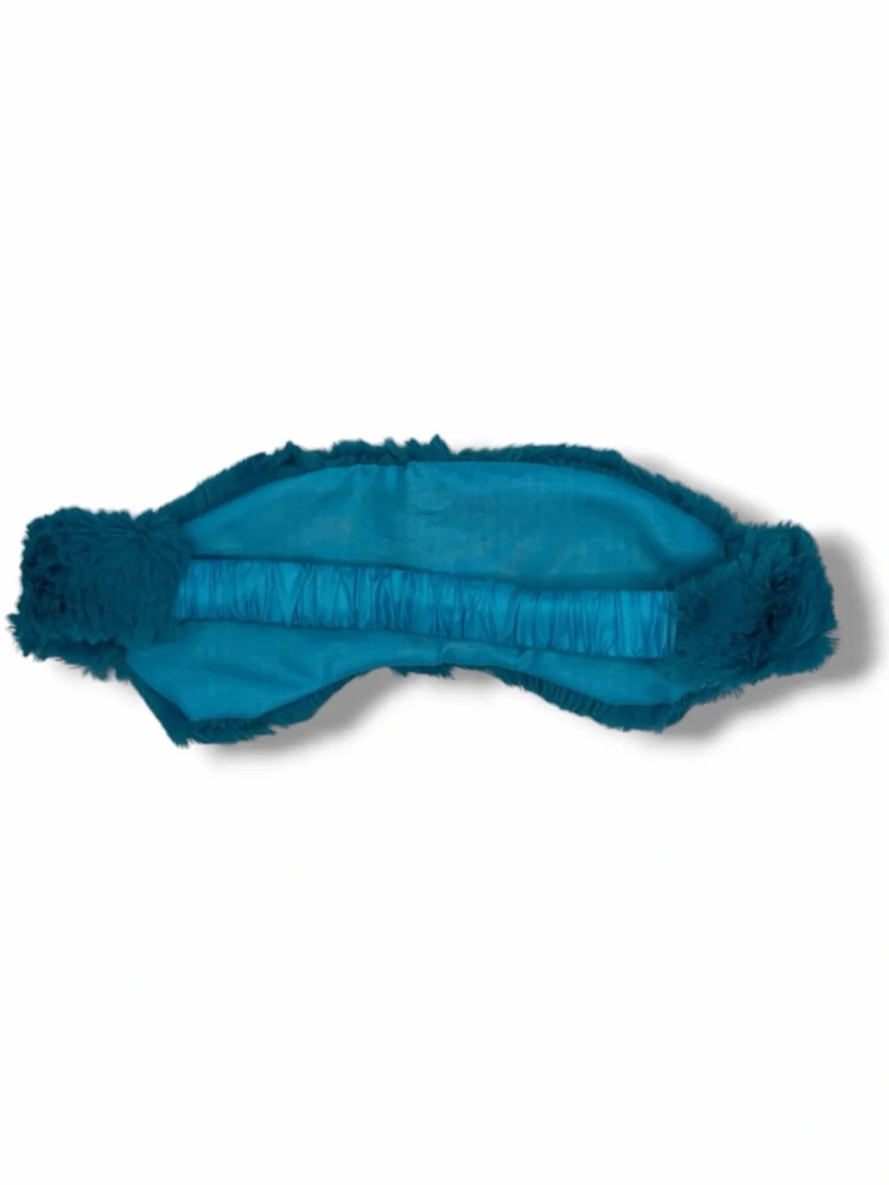Plush Faux Fur Pink Eye Mask Sleep Mask